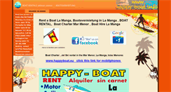 Desktop Screenshot of happy-boat.info